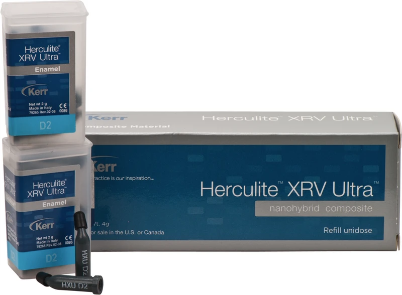 Herculite® XRV Ultra  Packung  20 x 0,2 g Unidose schmelz D2