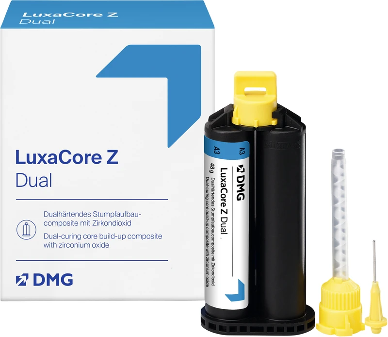 LuxaCore Z Dual  Packung  48 g Doppelkartusche A3, Zubehör