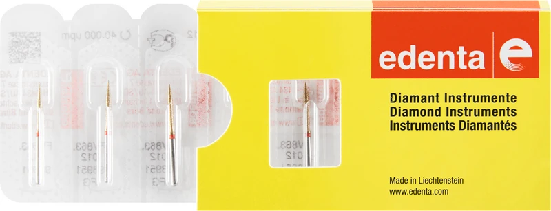 DIACUT V863  Packung  5 Stück rot fein, FG, Figur 250 Flamme, 10 mm, ISO 012