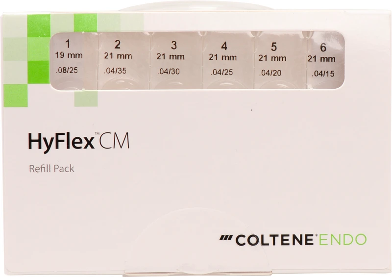 HyFlex® CM Crown-down  Packung  6 Stück 21 mm, S