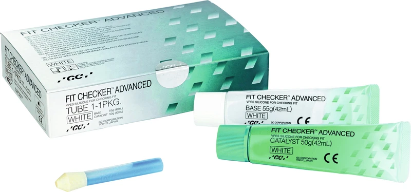 GC FIT CHECKER Advanced  Packung  2 Stück weiß