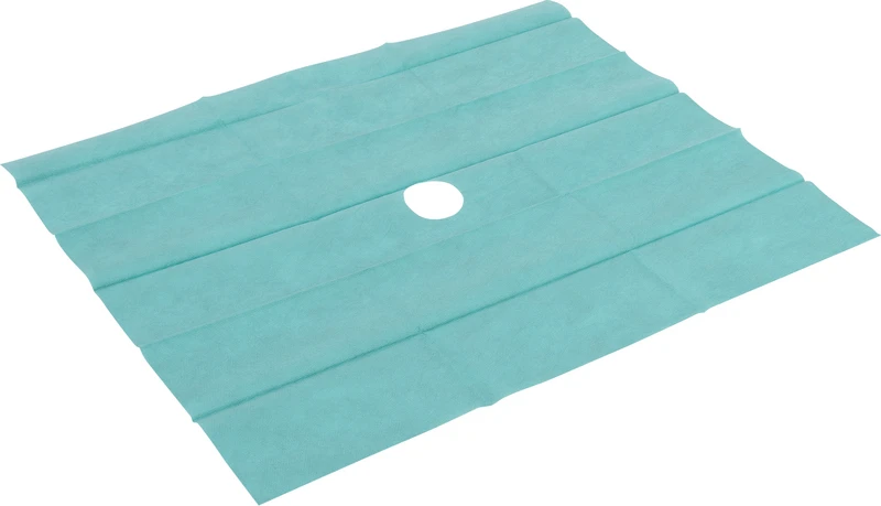 Foliodrape® Protect Lochtücher  Packung  40 Stück 75 x 90 cm, Ø 10 cm