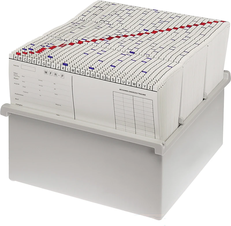 Karteikasten für Kartei A5  Stück