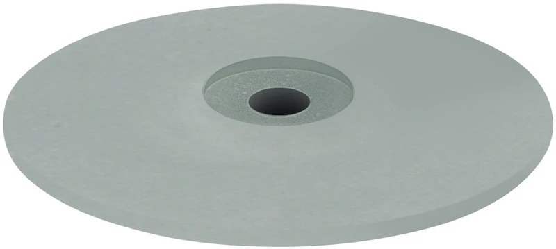 EVE ECOCERAM  Packung  10 Stück unmontiert, dunkelgrau fein, Figur Linse, 18 x 3 mm