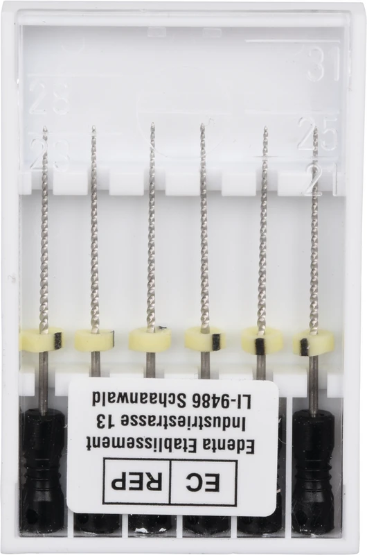 K-Feile 173  Packung  6 Stück 25 mm, ISO 040