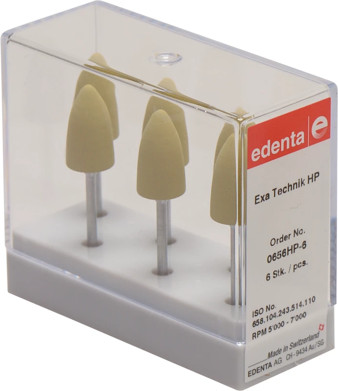 Exa Technique  Packung  6 Stück gelb fein, HP, Figur 243, 19,5 mm, ISO 110