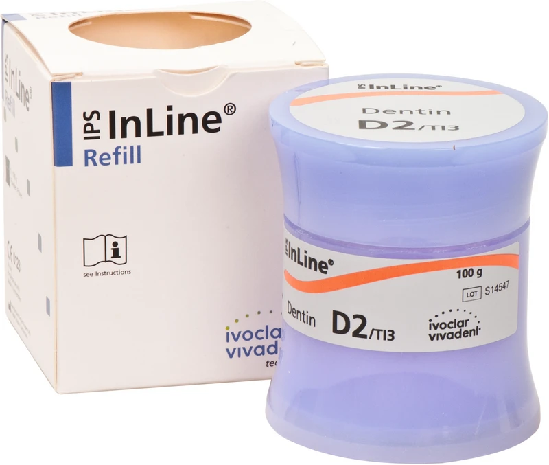 IPS InLine®  Dose  100 g Pulver dentin A-D D2