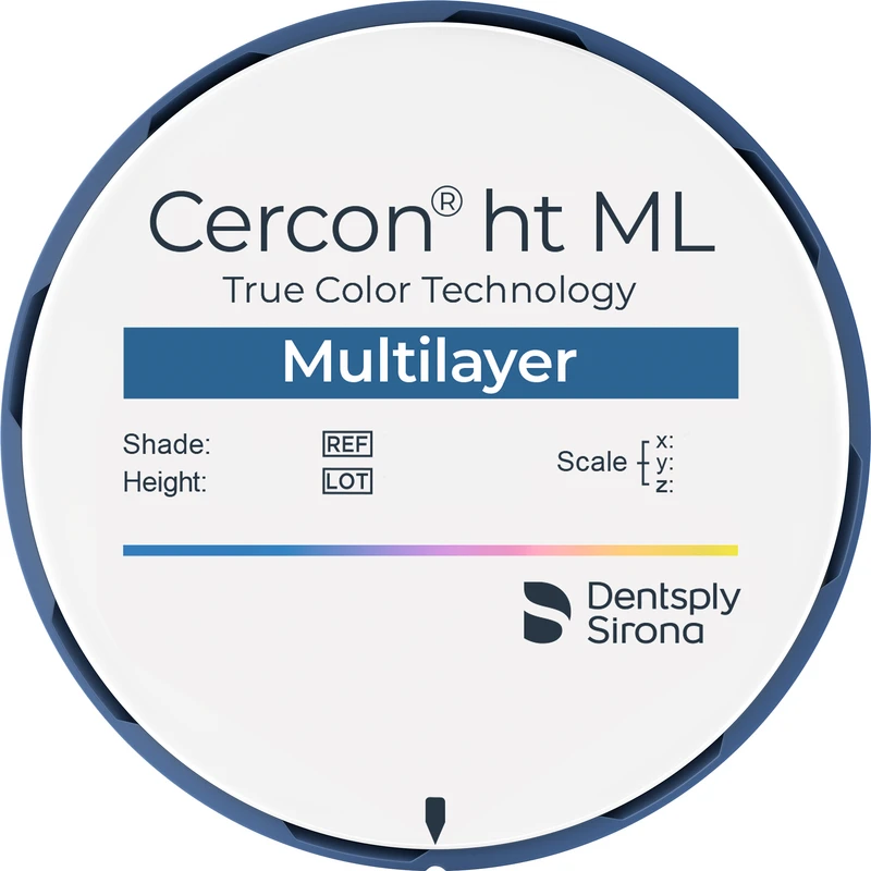 Cercon® ht ML  Stück  Ø 98 mm H 18 mm, A3