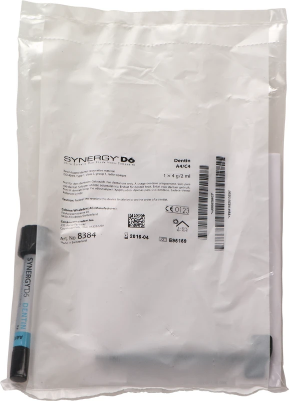 SYNERGY® D6  Spritze  4 g dentin A4\C4