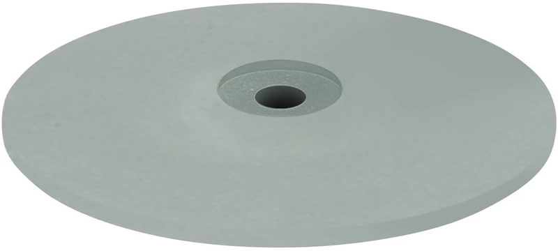 EVE ECOCERAM  Packung  100 Stück unmontiert, dunkelgrau fein, Figur Linse, 22 x 4 mm