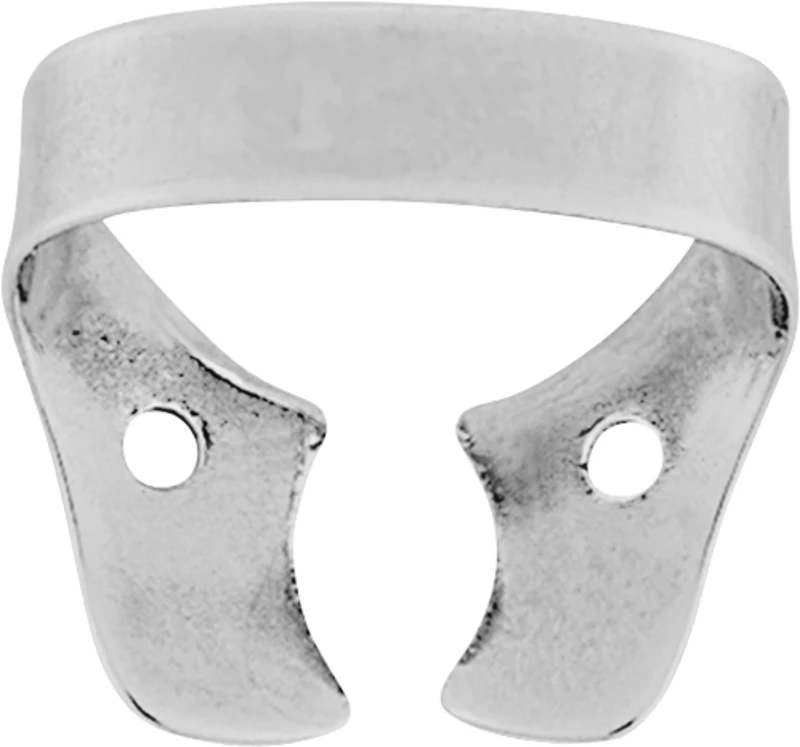 KKD® Kofferdam Klammern triColor Antireflect  Stück  platin matt, Nr. W29, für OK Prämolaren