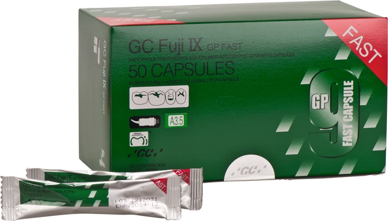 GC Fuji® IX GP  Packung  50 Kapseln A3,5 schnellhärtend