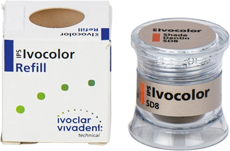 IPS Ivocolor Shade  Dose  3 g shade dentin SD8