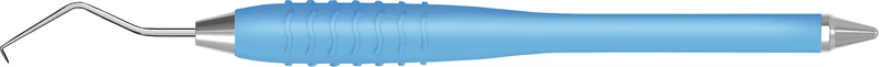 Zahnsonde Colori Silikon  Stück  Figur 17, Häkchen, hellblau