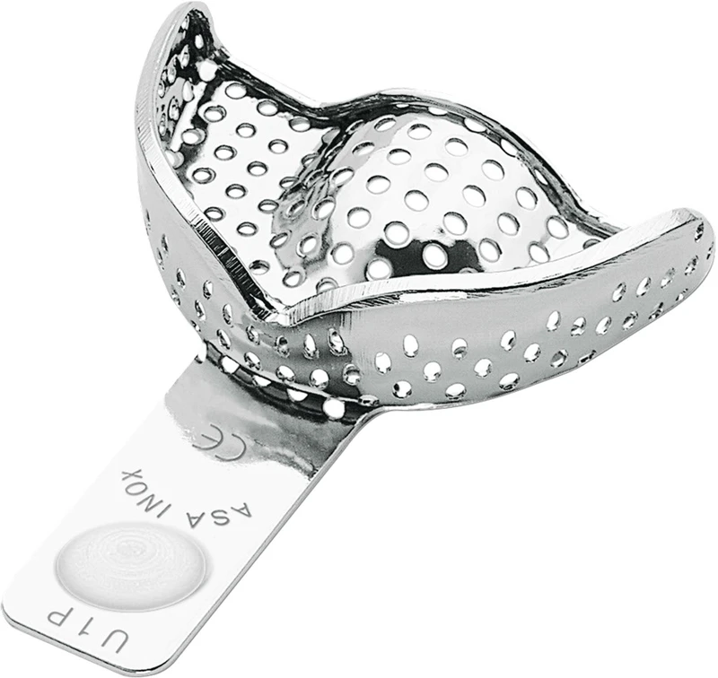 PERMA-LOCK Abformlöffel  Stück  OK Front partiell, perforiert, weiß, 2804-U1P