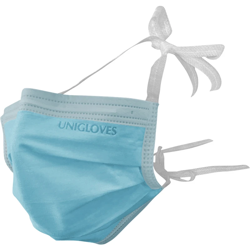 BASIC OP-Mundschutz  Spenderbox  50 Stück blau