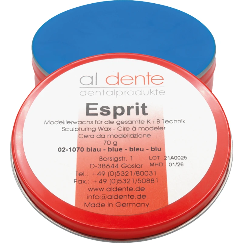Esprit Modellierwachs  Dose  70 g blau