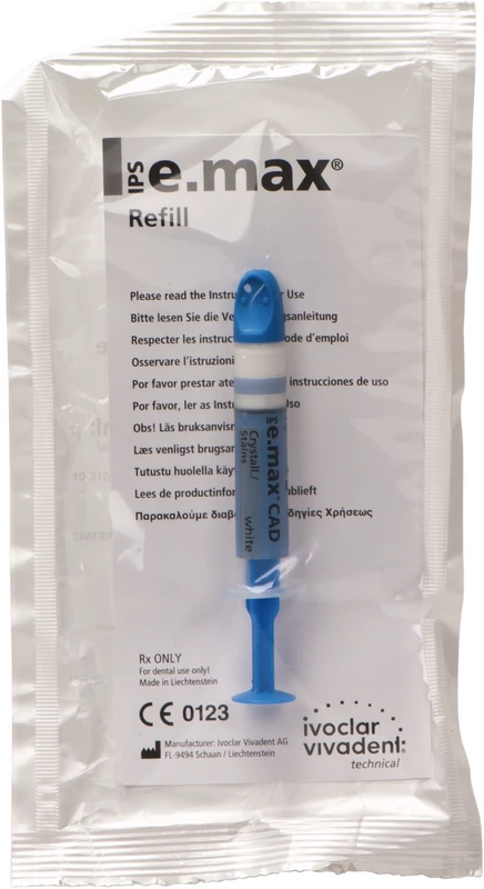 IPS e.max CAD Crystallization  Spritze  1 g Crystallization Stains white