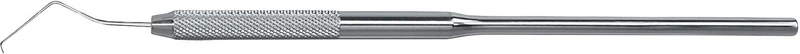 Zahnsonden  Stück  15,5 cm, Figur 17, einendig, Rundgriff