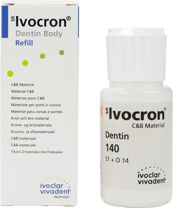 SR Ivocron®  Flasche  30 g Pulver dentin 140\1C
