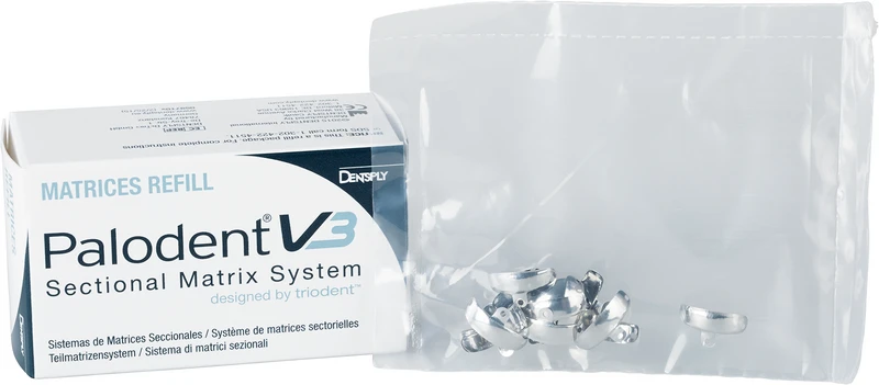 Palodent® V3 Teilmatrizensystem  Packung  50 V3 Matrizen 4,5 mm