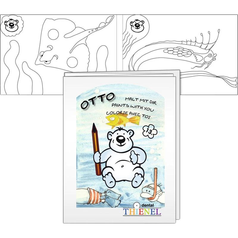 Malhefte  Packung  20 Stück Unterwasserwelt II