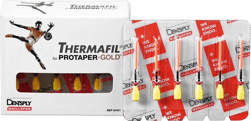 Thermafil ® for ProTaper Gold ®  Packung  5 x 6 Stück F5