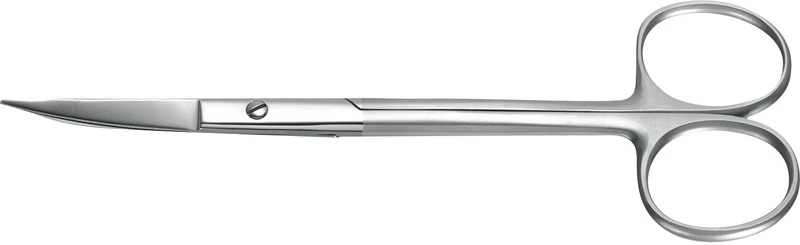 Scheren nach IRIS  Stück  1111, gebogen, 115 mm