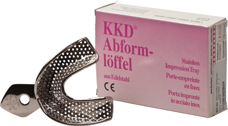 KKD® Abformlöffel Standardabdruck  Stück  UK-2, L, perforiert
