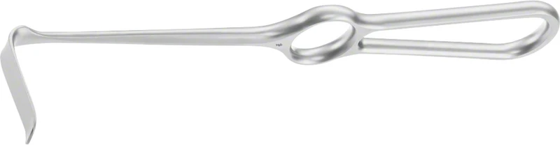 Weichteilhaken nach Obwegeser  Stück  DO452R, 42 x 11 x 215 mm