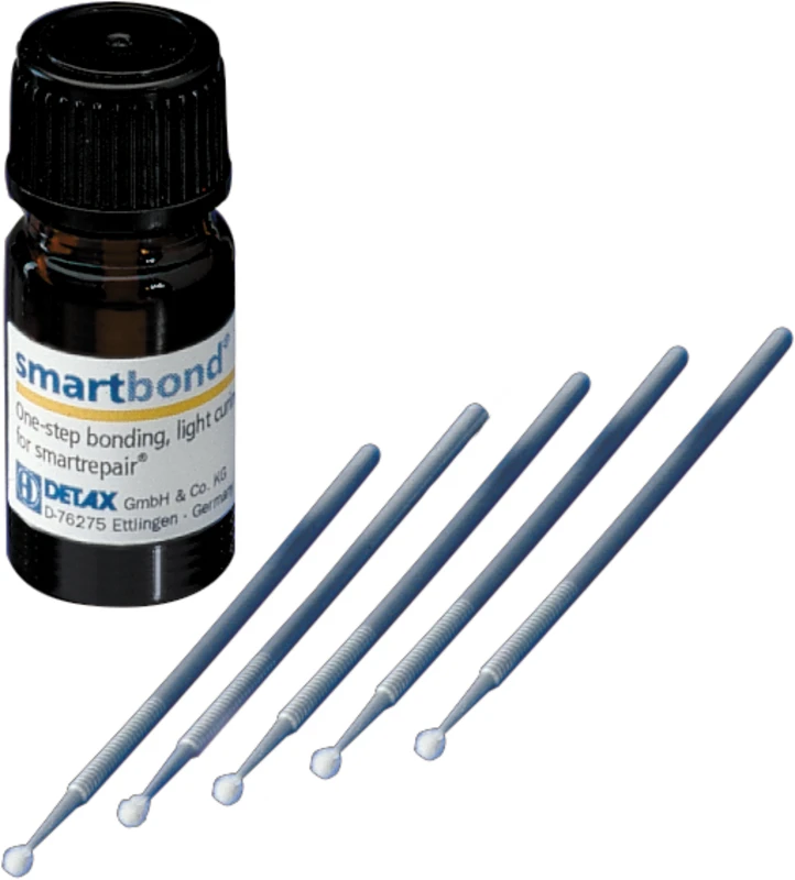 smartbond®  Packung  5 ml Flasche, 5 Smartbrushes