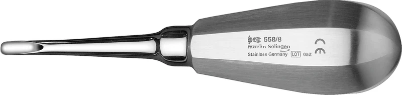 Wurzelheber  Stück  558\8, 4,5 mm, gerade