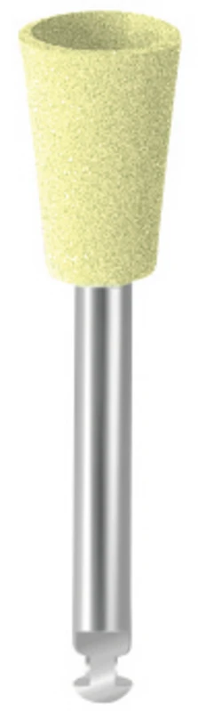 EVE ECOCOMP  Packung  10 Stück hellgelb mittel, RA, Figur umgekehrter Kegel, 6,5 x 9,5 mm