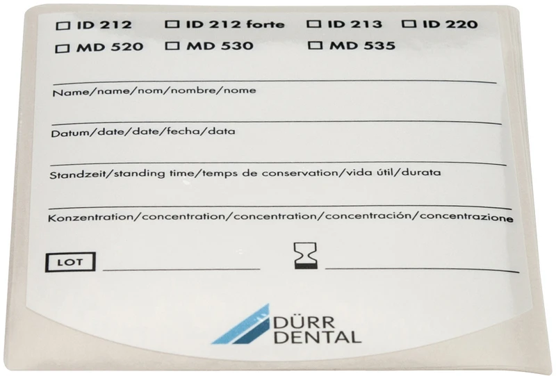 HYGOBOX  Packung  4 Klebeschilder