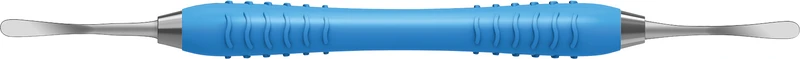Raspatorium FREER 5.0 Colori Silikon LS   Stück  5 mm, LiquidSteel, Silikongriff, hellblau