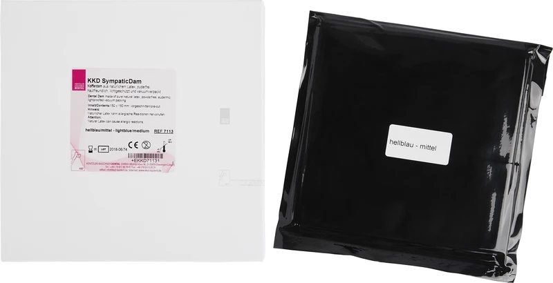 KKD® SympaticDam  Packung  36 Stück, hellblau, mittel