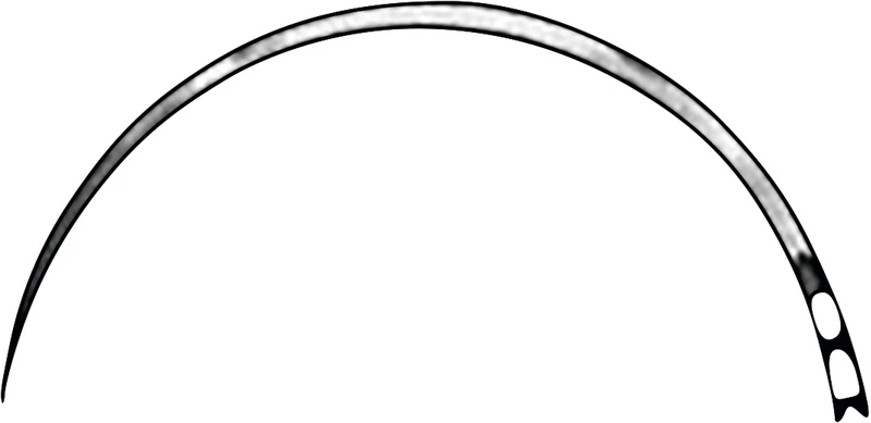 Chirurgische Nähnadeln  Packung  12 Stück Dreieckskörper, gebogen, Figur 16