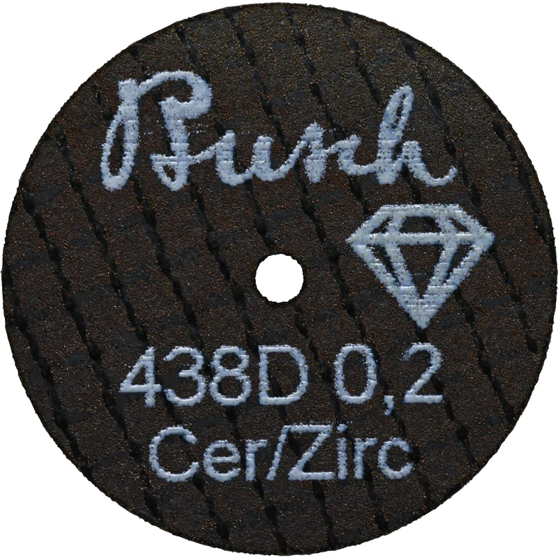 DIA Fasertrennscheibe 438D   Packung  6 Stück unmontiert, Diamant, Figur 438, 0,2 mm, ISO 200