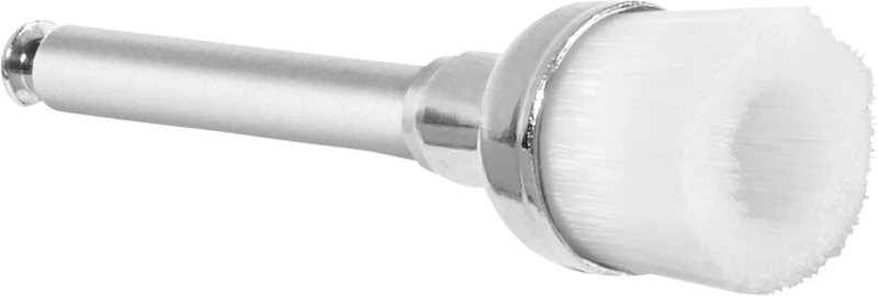 Becht4 Prophy Kelchbürsten   Box  100 Stück weiß soft, mit Nylonbesatz, RA