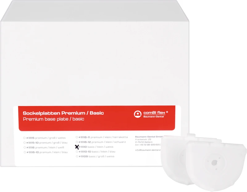 Combi Flex Zubehör  Packung  100 Stück Basic weiß, klein