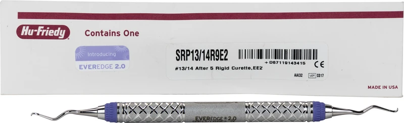 Küretten Gracey After Five EverEdge 2.0  Stück  Figur 13\14 Rigid, distal, Griff #9, blau