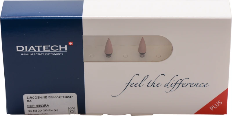 DIATECH ZIRCOSHINE PLUS   Packung  5 Stück hellbraun, RA, Figur 243 Spitze, 10 mm, ISO 040