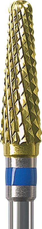 HM-Fräser Schliff 45AC  Stück  ZrN-Besch., Diamantschliff, blau mittel, HP, Fig. 194, 13 mm, ISO 040