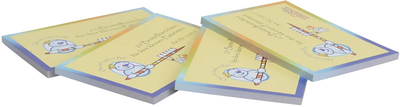 Bestellkärtchen  Pckg.  4 x 25 Stück Bär