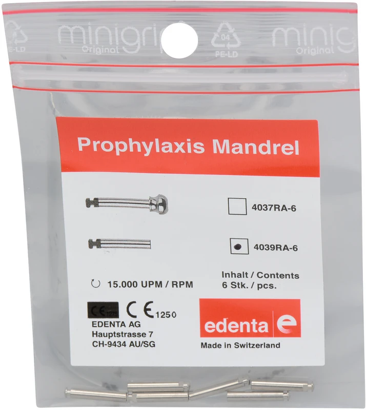 Mandrell Screw-In  Packung  6 Stück RA, 13 mm, screw