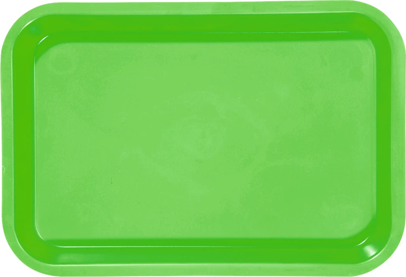 Mini Tray  Stück  Mini-Tray neongrün, 23,8 x 16,2 x 2,2 cm