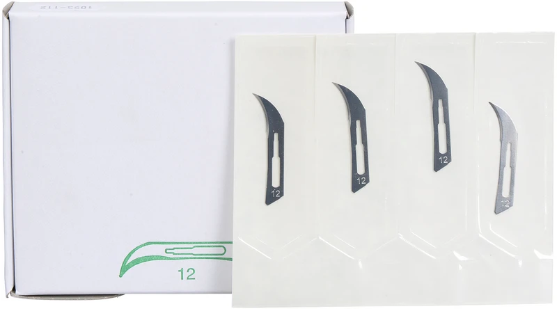 Skalpellklingen  Packung  100 Stück Figur 12