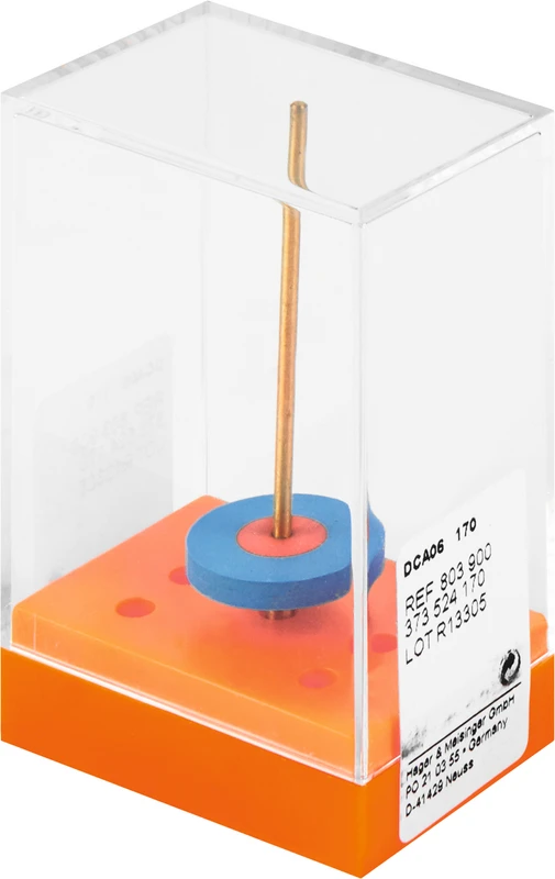 Diamantpolierer DCA06\12  Stück  unmontiert blau, Figur 373, 2,5 mm, ISO 170