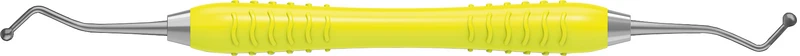 Kugelstopfer Colori Silikon LS   Stück  2,5 \ 3,0 mm, Silikongriff, gelb