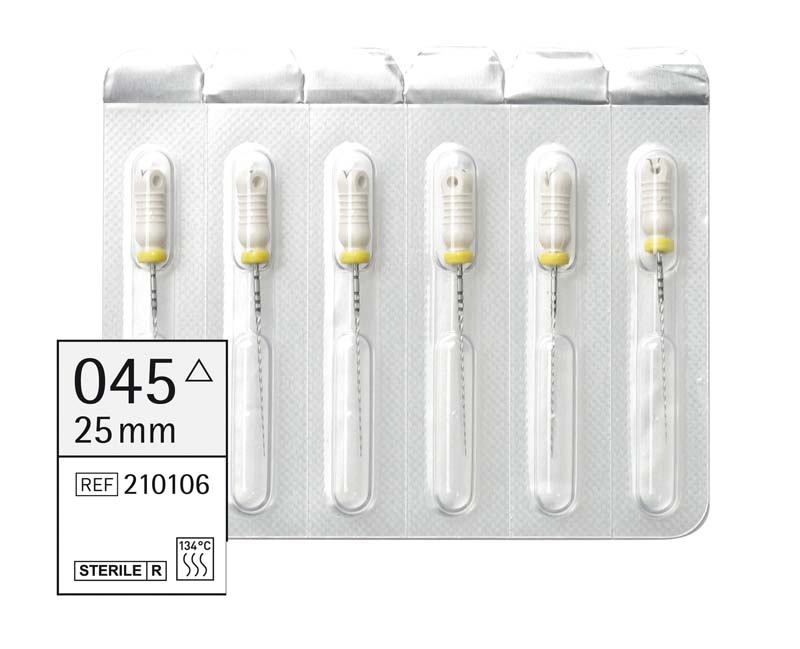 Omni K-Bohrer steril  Packung  6 Stück steril, 25 mm, ISO 045